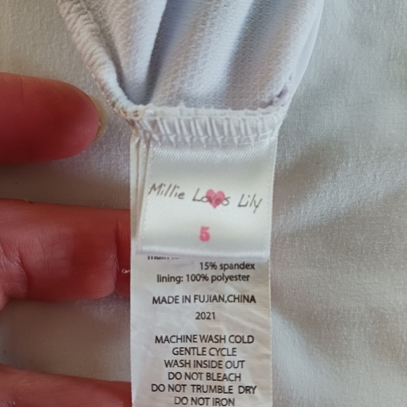 Millie Loves Lily, Baby One Piece, Swimsuit, Ruffled UPF 50 Lined Turtles Summer - Picture 5 of 7